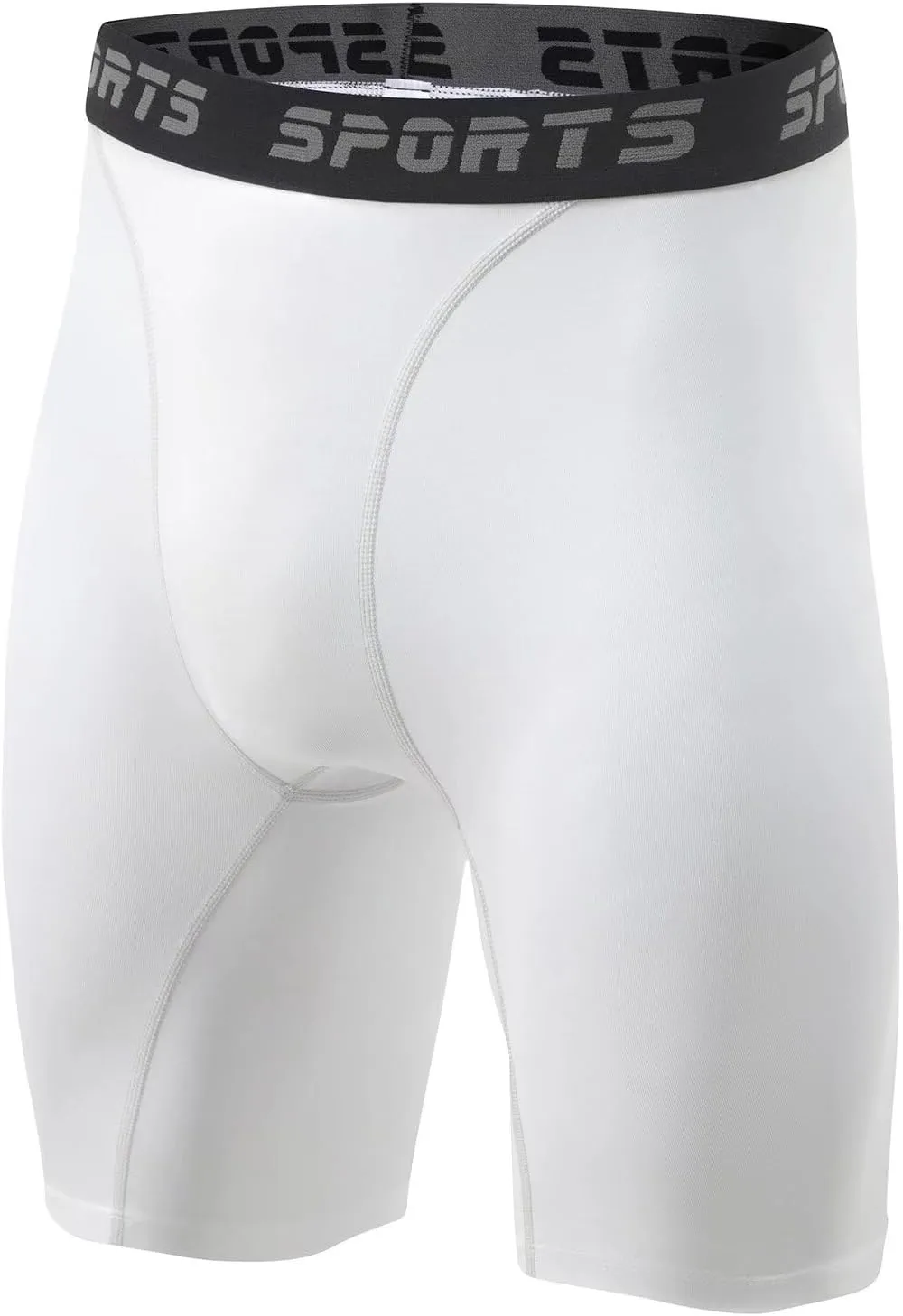 2 Pack Compression Shorts Men Spandex Running Sport Under Shorts Cool Dry Athletic Underwear Muscle Support