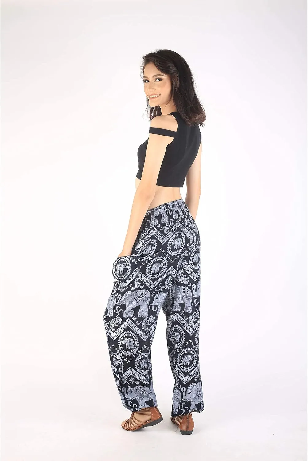 Boho Pants Harem Pants Yoga Trousers for Woman Bohemian Beach Pants