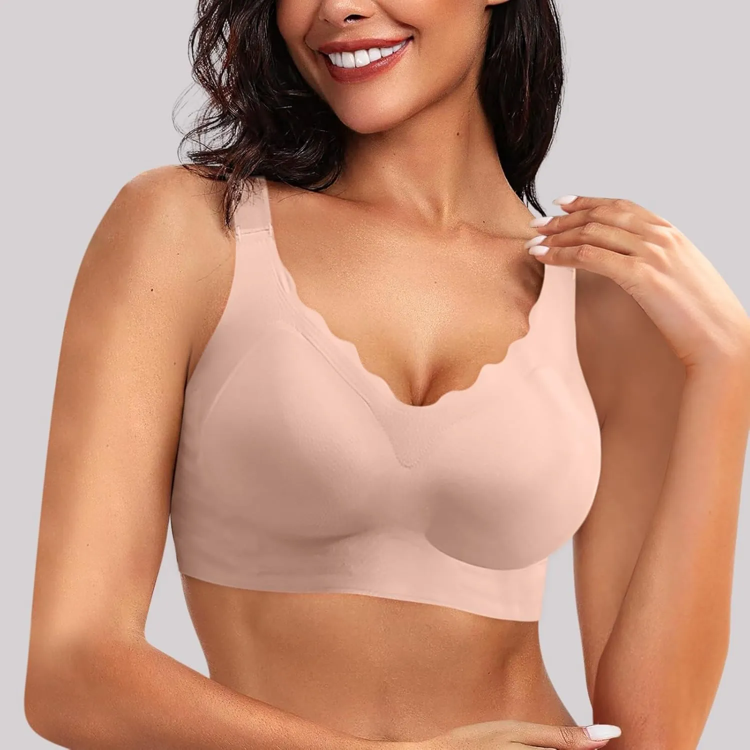 Bras for Women Wireless Bras Workout Exercise Everyday Bras Padded Sleeping Bras Bralette