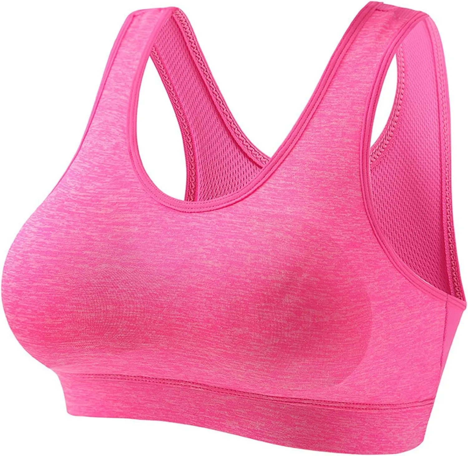 Bras for Women Without Underwire Stretchable Minimizer Strapless Bras Tank Top Seamless Workout Workout Tops Up