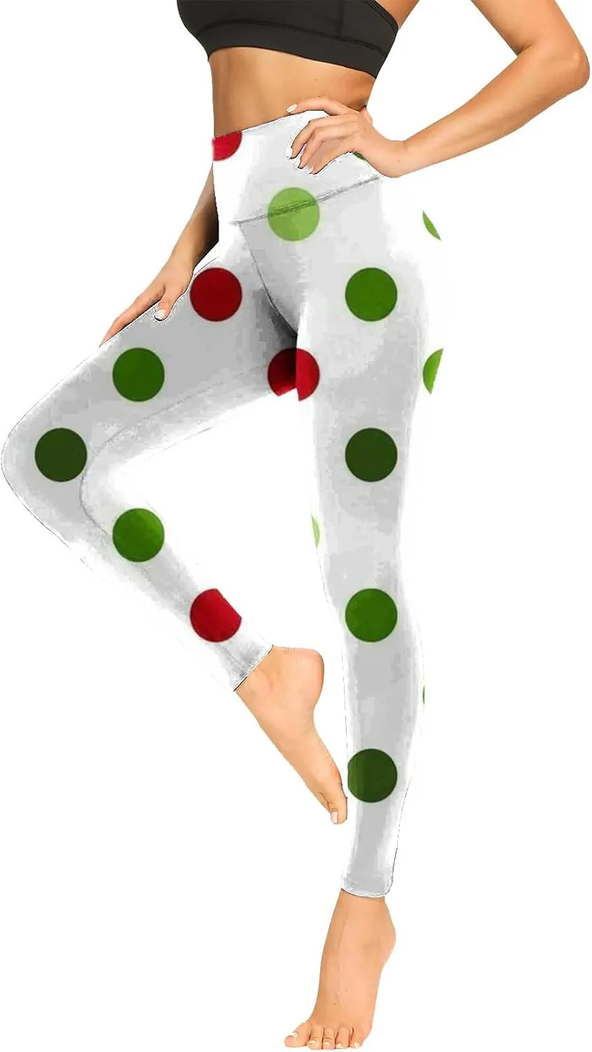 Butt Lifting Leggings for Women Seamless High Waist Scrunch Athletic Yoga Pants Plaid Print Tummy Control Gym Tights