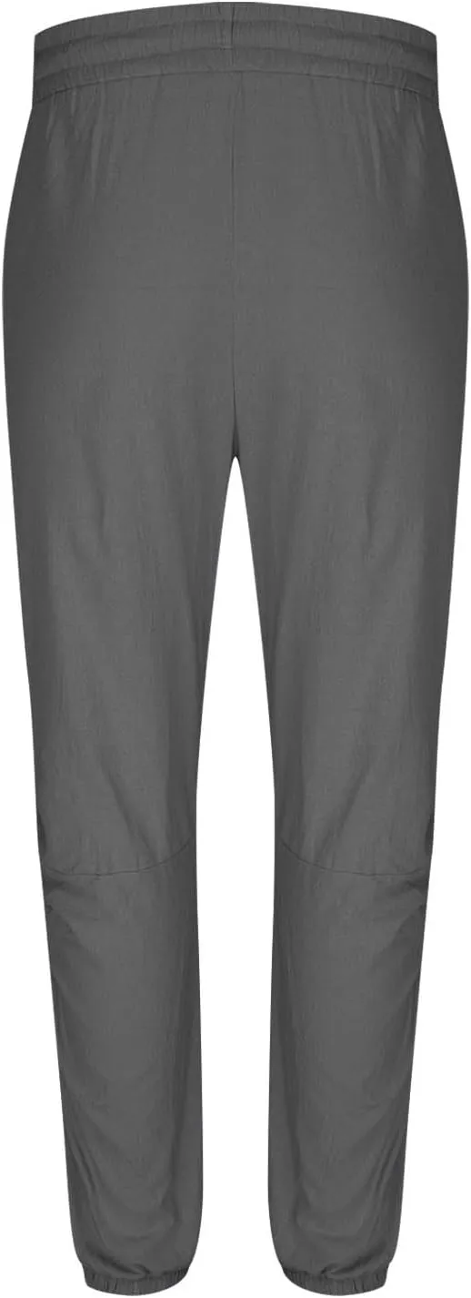 Cambkatl Men's Loose Summer Linen Harem Pants Lightweight Drawstring Casual Elastic Waist Beach Yoga Trousers with Pockets