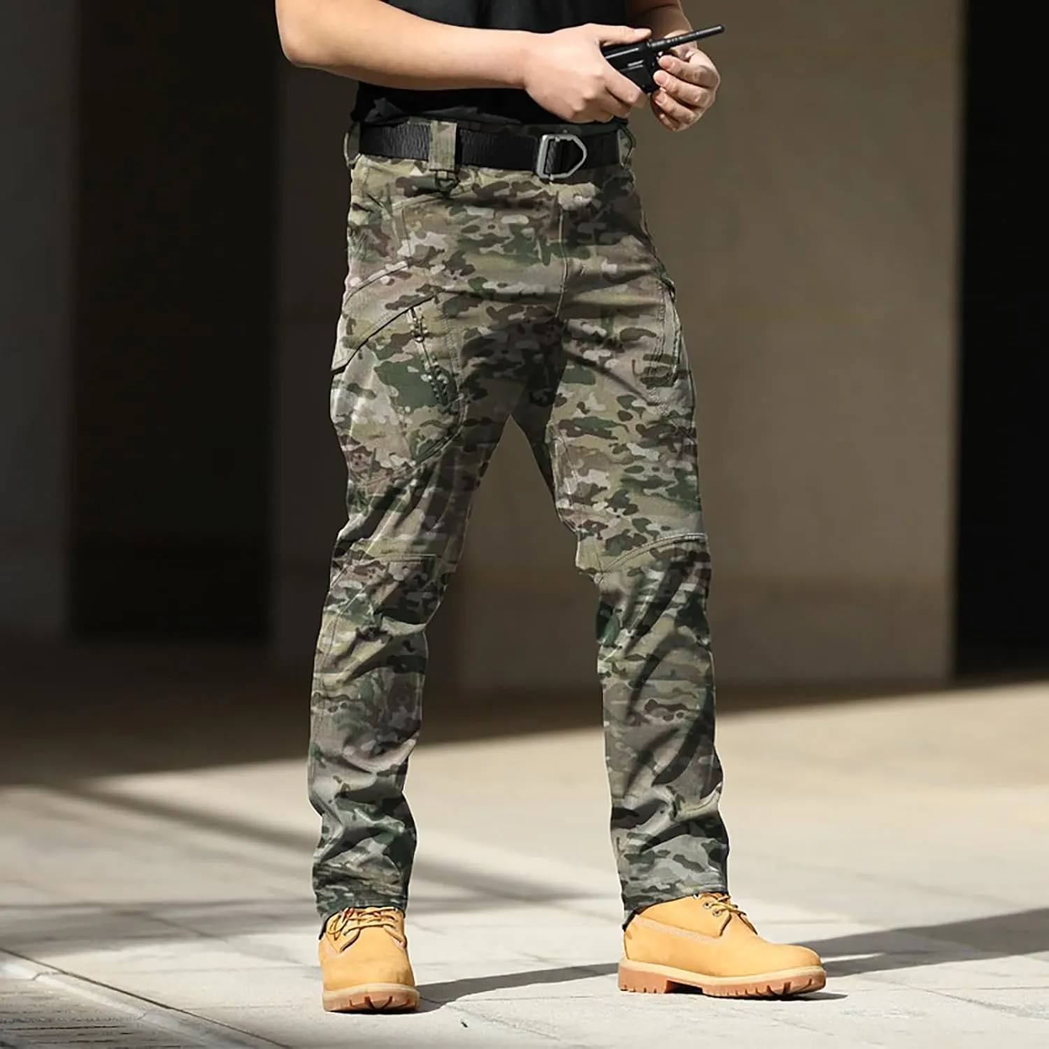 Cargo Pants for Men Tactical Pants Lightweight Outdoor Travel Pants Relaxed Fit Work Hiking Waterproof Pants Stretch