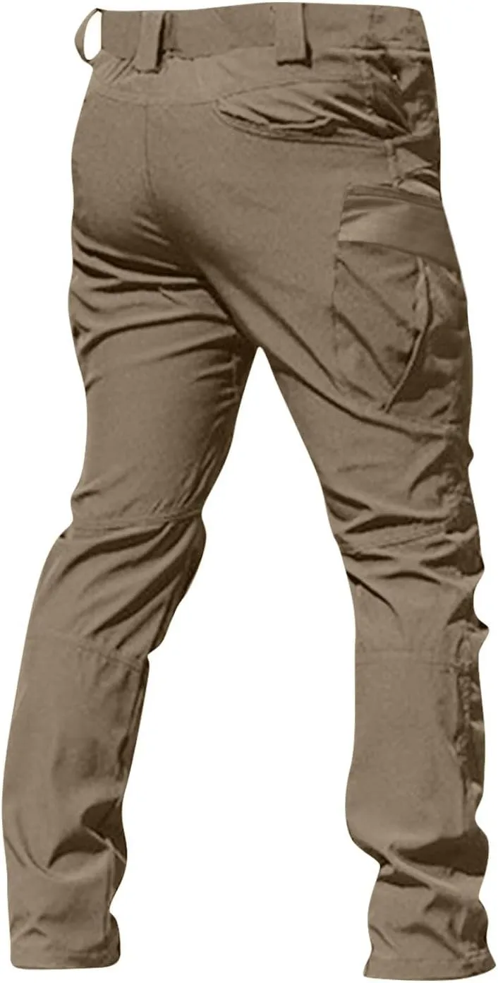 Carpenter Pants for Men Relaxed Fit Stretch Tactical Pants Flex Baggy Camo Hunting Pants Ripstop Camouflage Pants