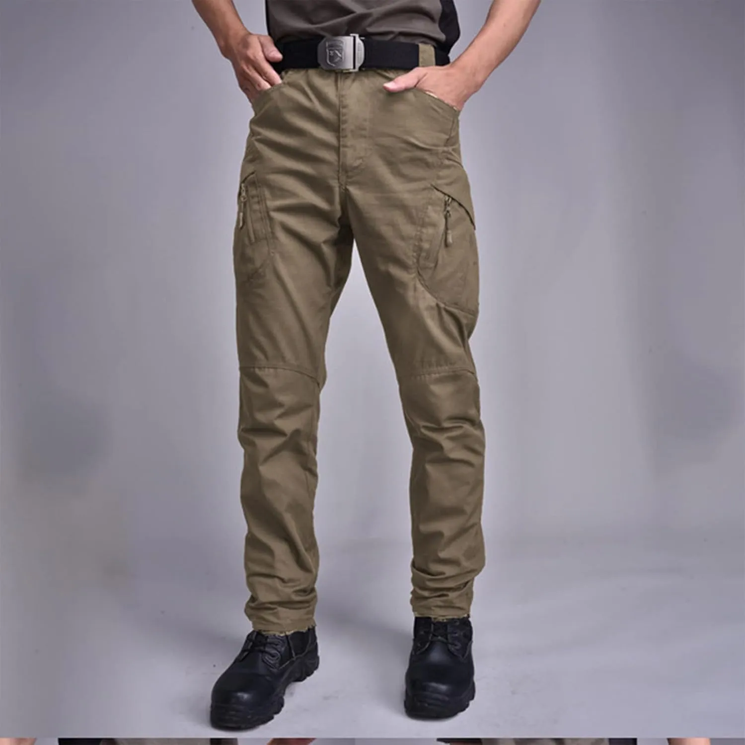 Carpenter Pants for Men Relaxed Fit Stretch Tactical Pants Flex Baggy Camo Hunting Pants Ripstop Camouflage Pants