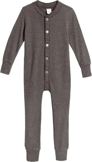 City Threads Boys' and Girls' Union Suit Thermal Underwear Long John Made in USA
