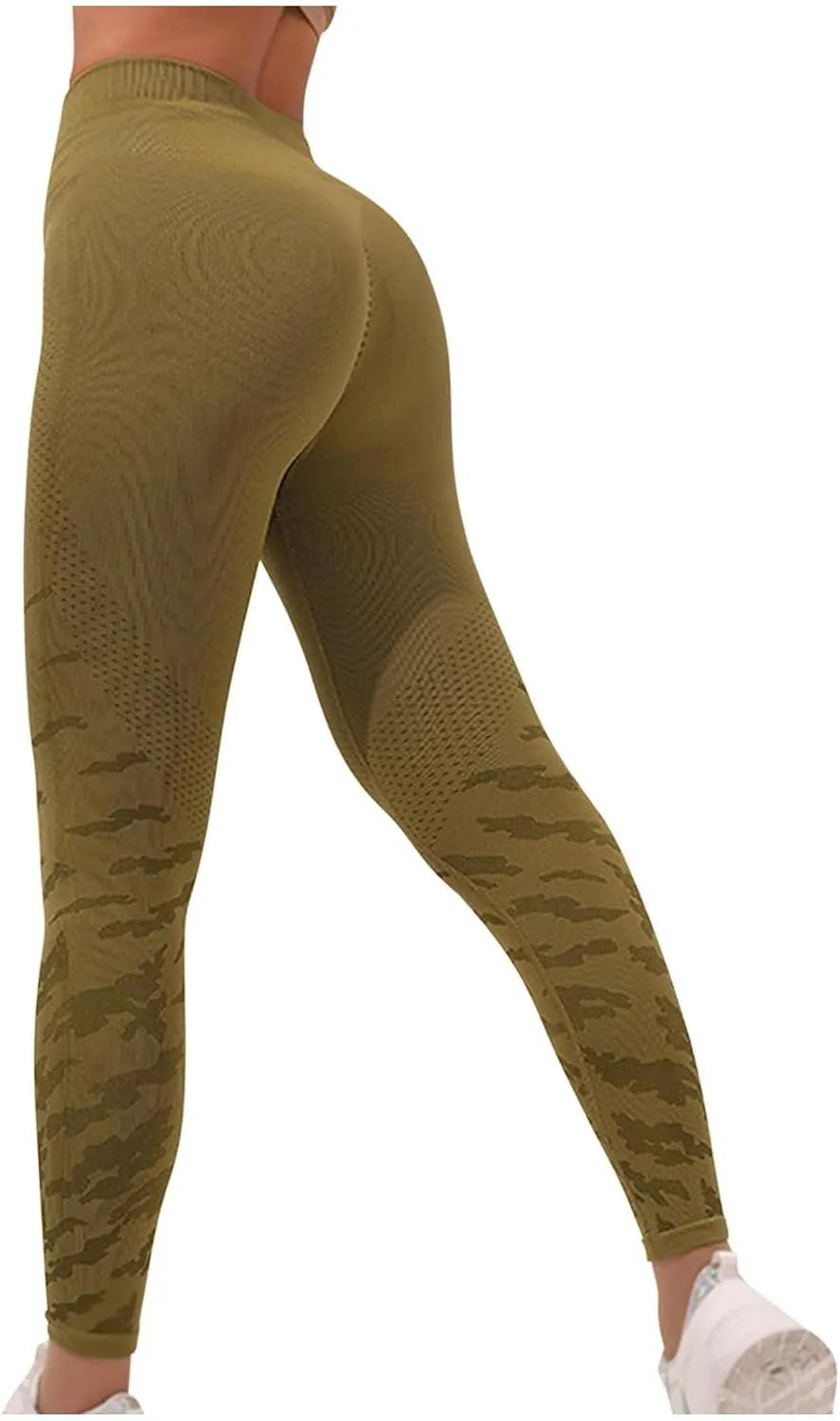 DASAYO Scrunch Butt Lifting Yoga Pants for Women High Waist Tummy Control Exercise Workout Leggings Cute Fashion Activewear