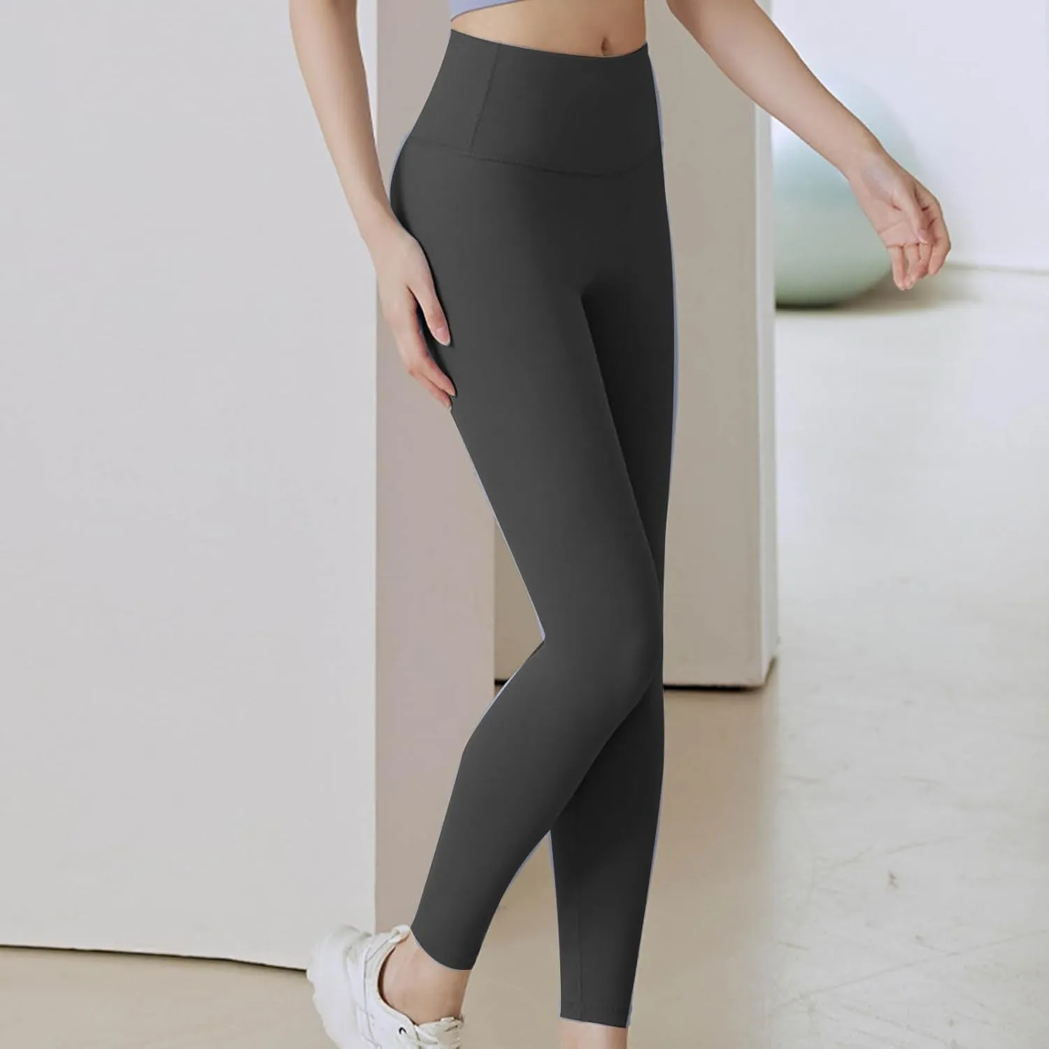 DASAYO Yoga Pants for Women High Waist Tummy Control Seamless Workout Leggings Comfy Soft Activewear Stretchy Exercise Pants