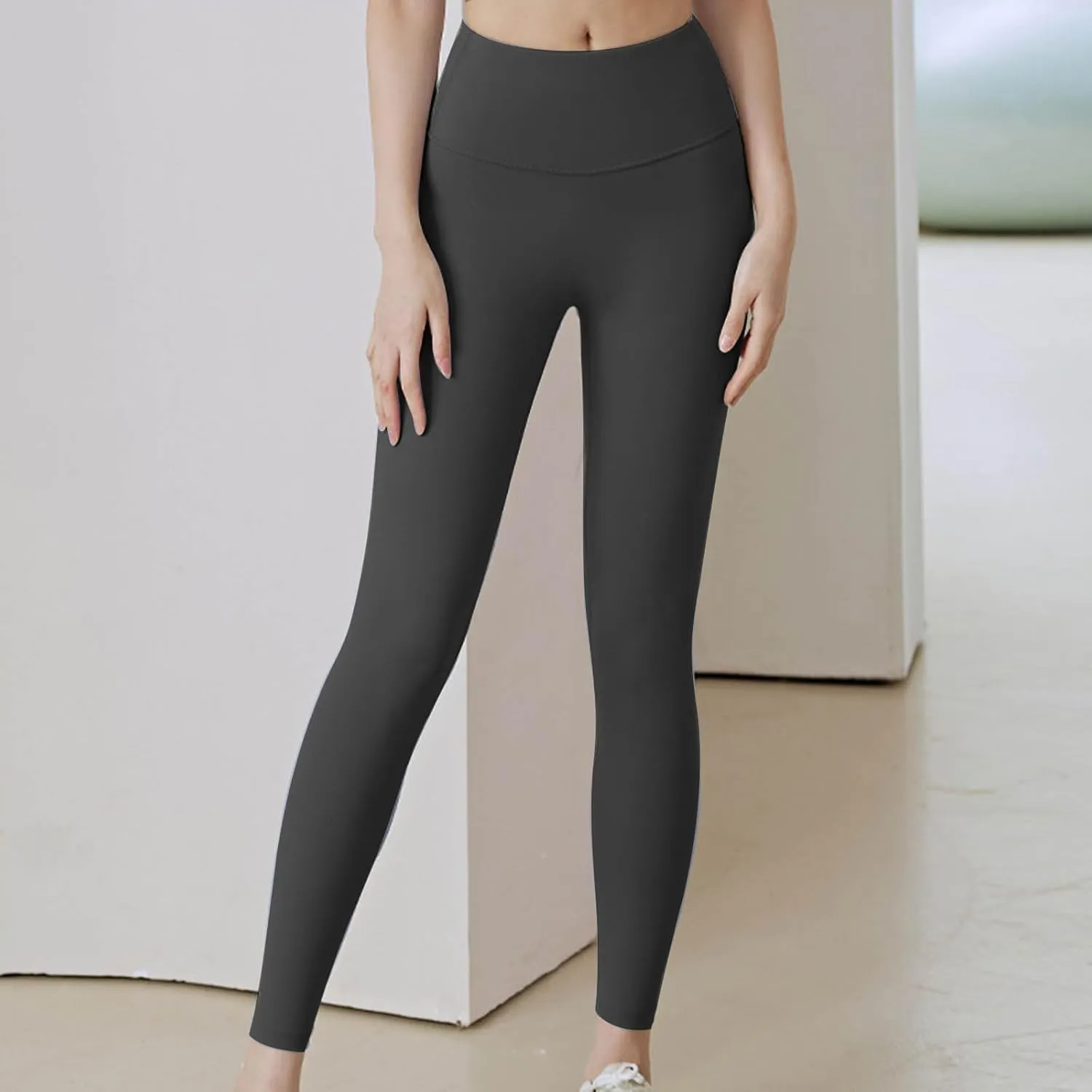 DASAYO Yoga Pants for Women High Waist Tummy Control Seamless Workout Leggings Comfy Soft Activewear Stretchy Exercise Pants