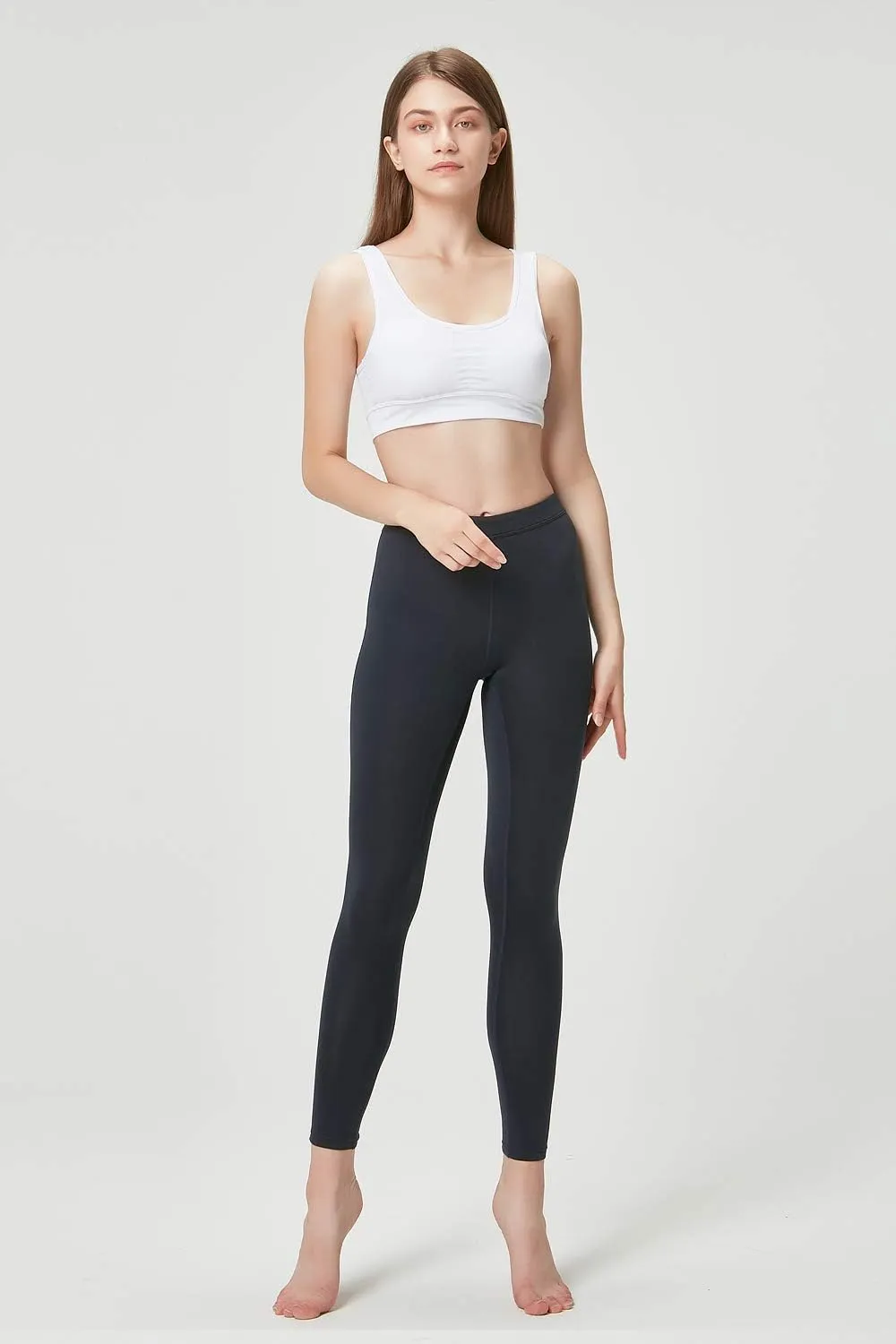 DEVOPS Women's 2 Pack Thermal Long Johns Underwear Leggings Pants