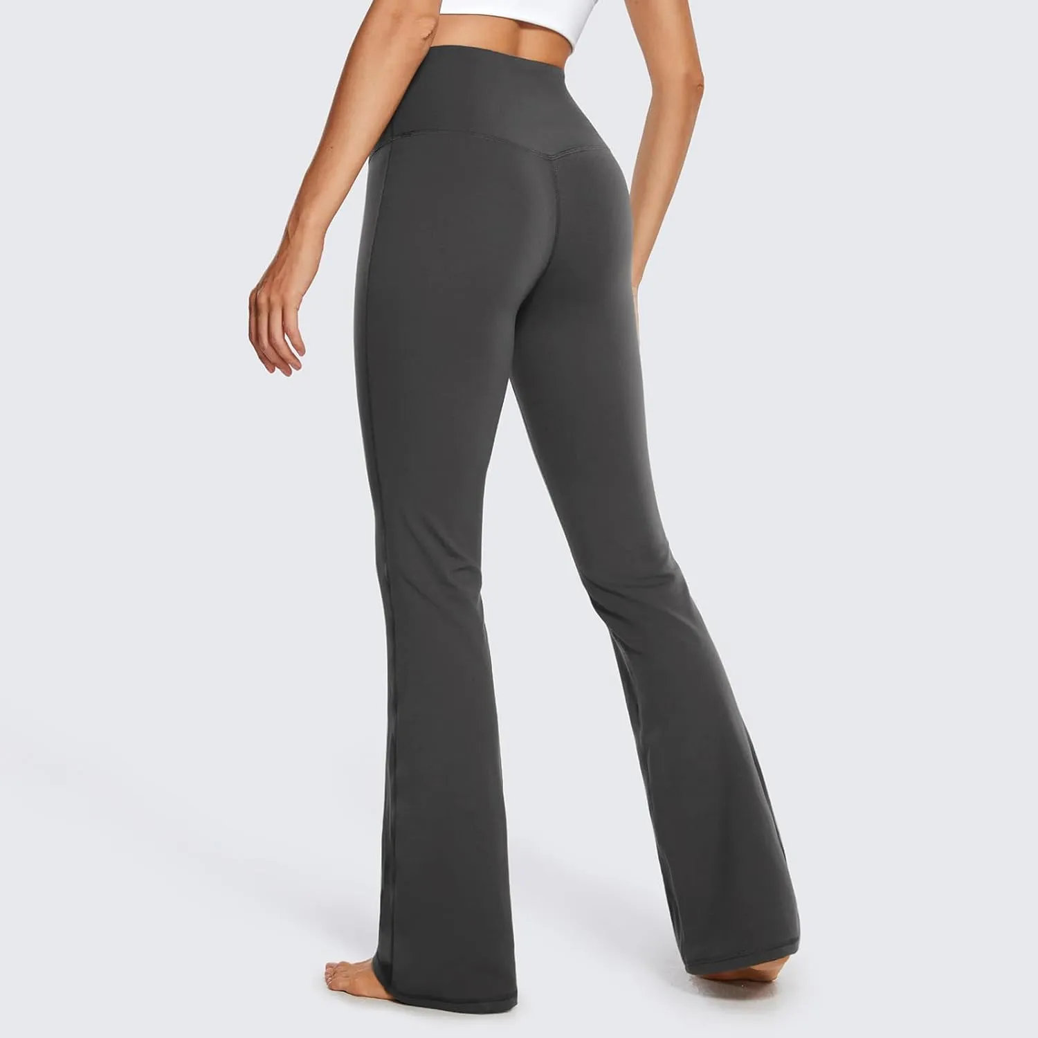 Dress Pants for Women High Waisted Bootcut Pants Pull On Casual Yoga Pants Elastic Waist Pants Business Work Slacks