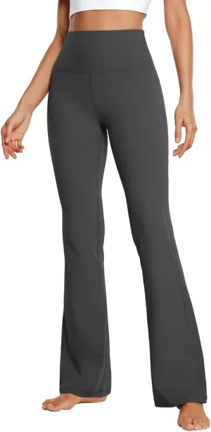 Dress Pants for Women High Waisted Bootcut Pants Pull On Casual Yoga Pants Elastic Waist Pants Business Work Slacks