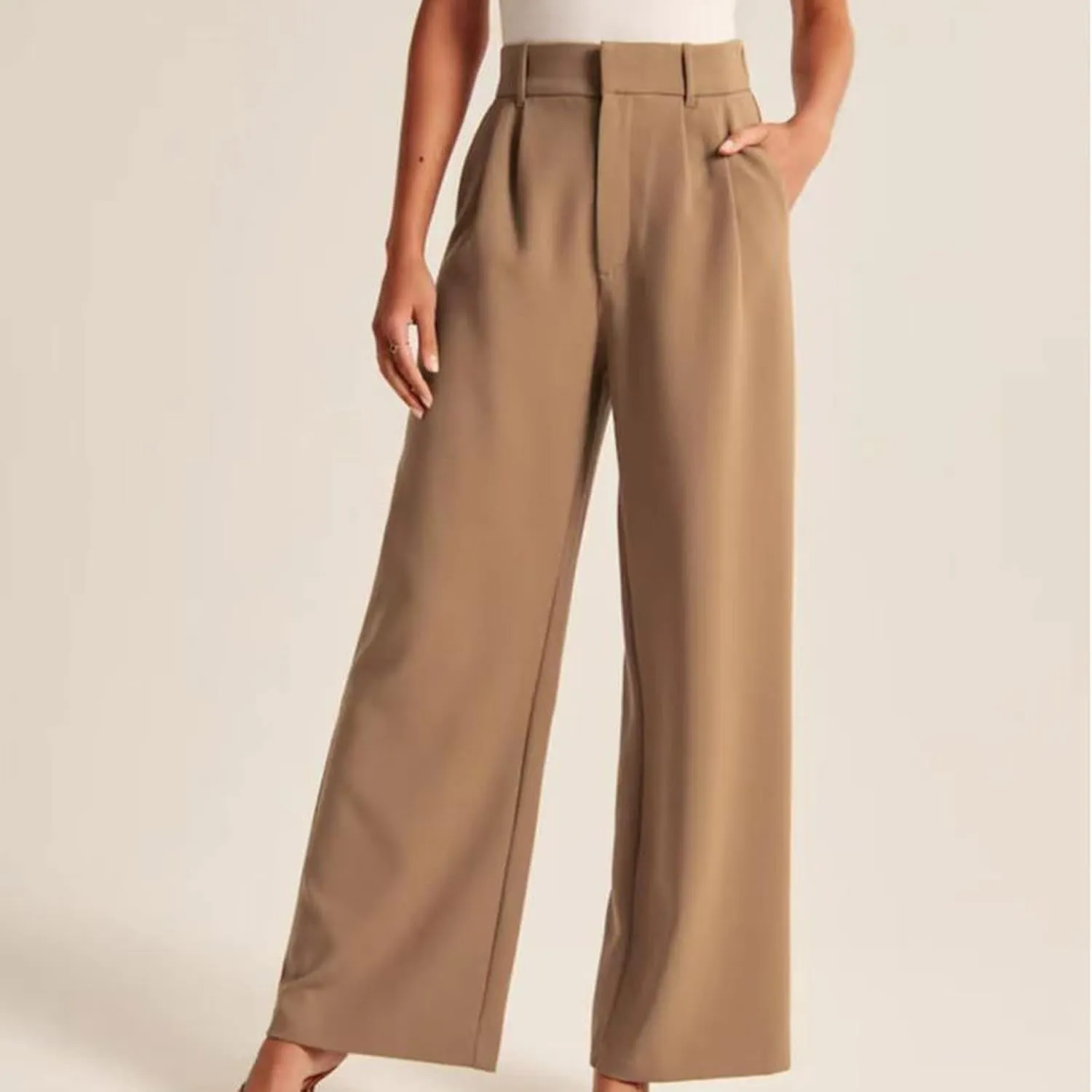 Dress Pants Women Business Casual Office Work Pants Premium Stretch Yoga Pants Straight Leg Bootcut Slacks Pants