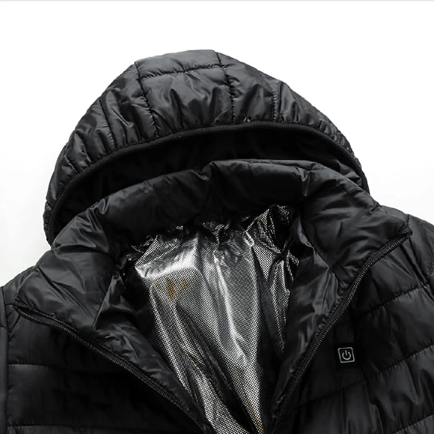 Heated Jacket for Men Multi Heated Zones Women 2024 Winter Outdoor Soft Shell Electric Heating Hooded Windproof Coat