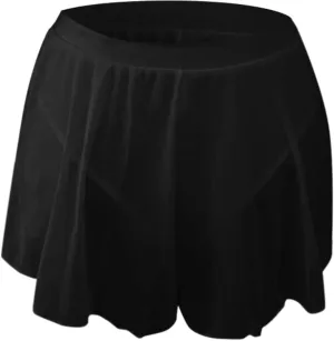 High Waisted Shorts Mini Pleated Skirts Women Sexy Flowy Ruffled Pole Dance Skirts Culottes Hot Pants Yoga Golf Skorts