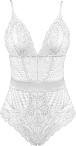Joyaria Lace Teddy Lingerie for Women