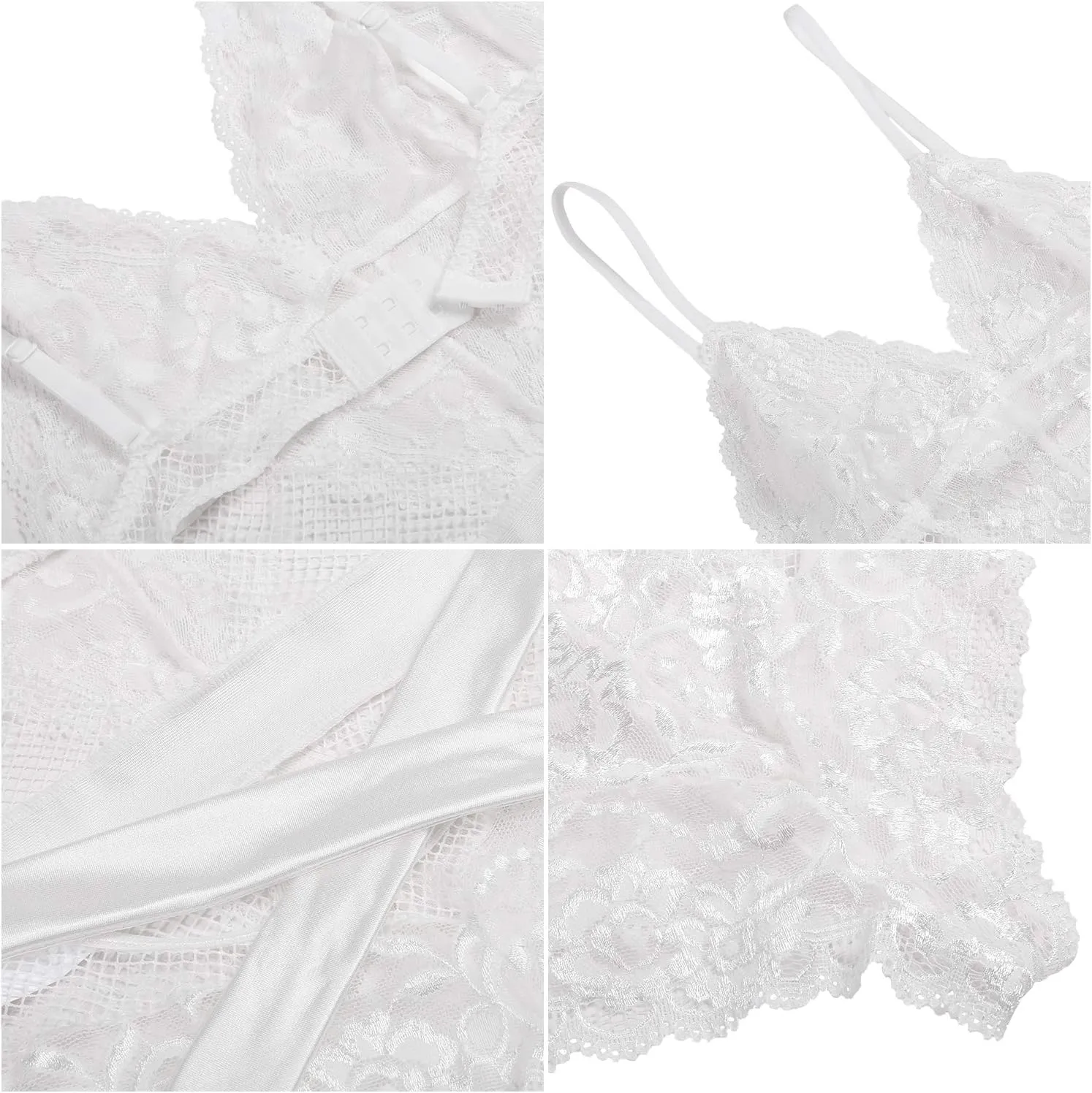 Joyaria Lace Teddy Lingerie for Women