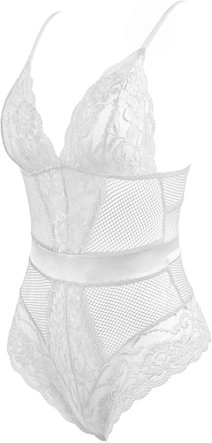 Joyaria Lace Teddy Lingerie for Women