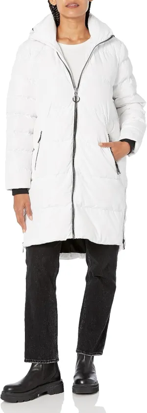 Karl Lagerfeld Paris Women's Full Length Puffer Jacket