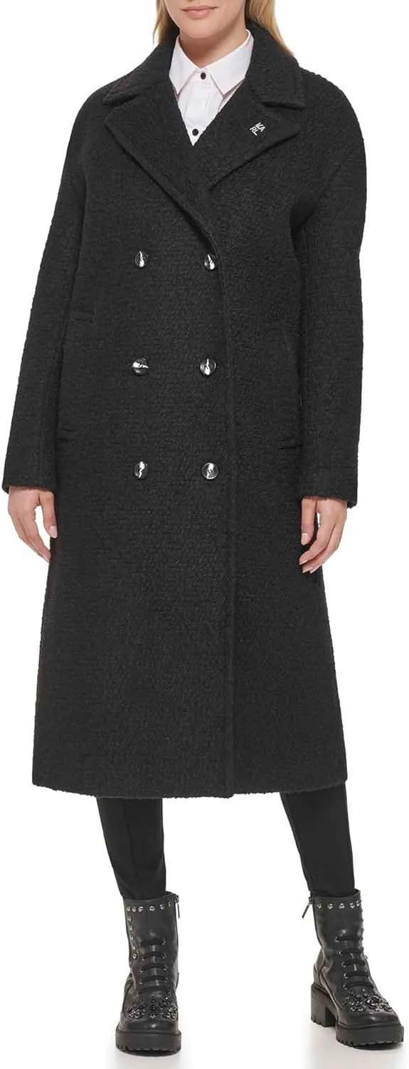 Karl Lagerfeld Paris Women's Wool Coat