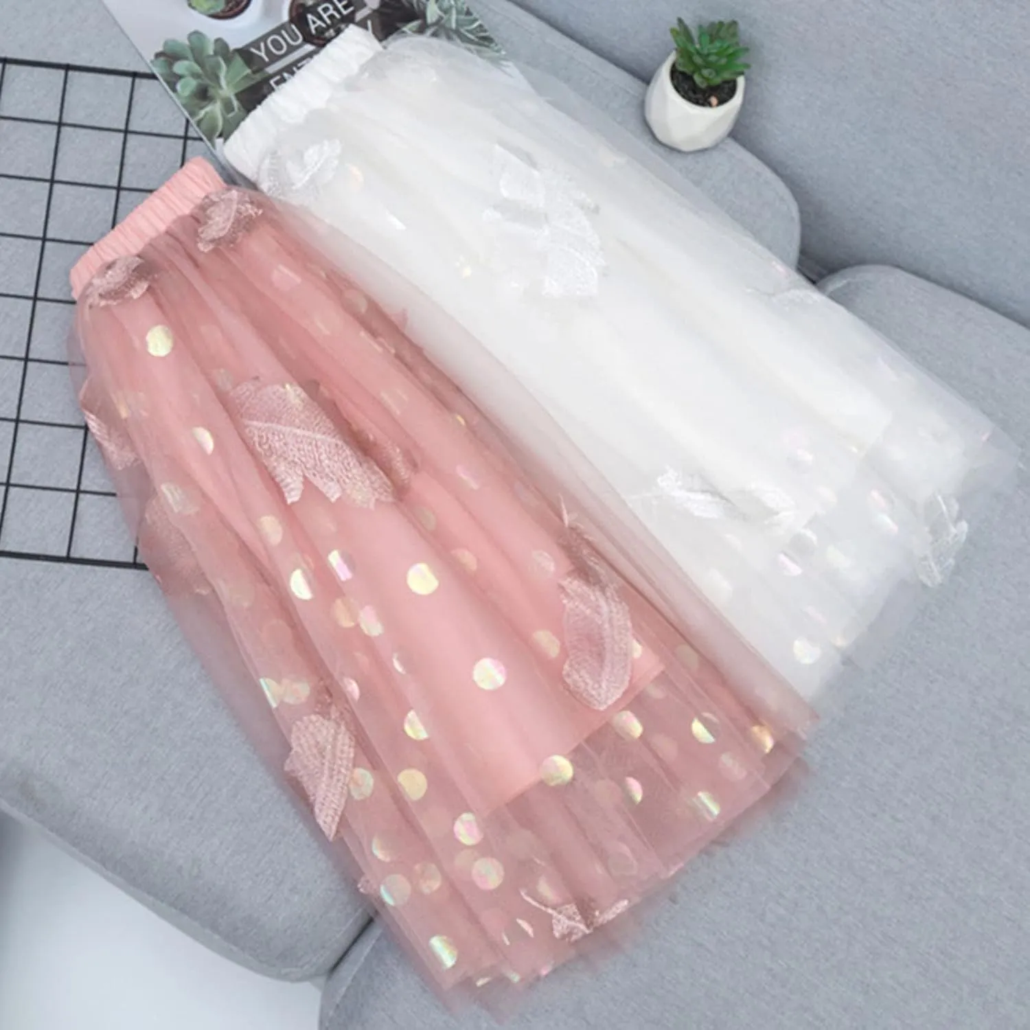 Little Child Girls Long Skirt Girls Tiered Ruffle Maxi Skirts Girls Soft Fluffy Skirt Toddler Girls Ball Gown