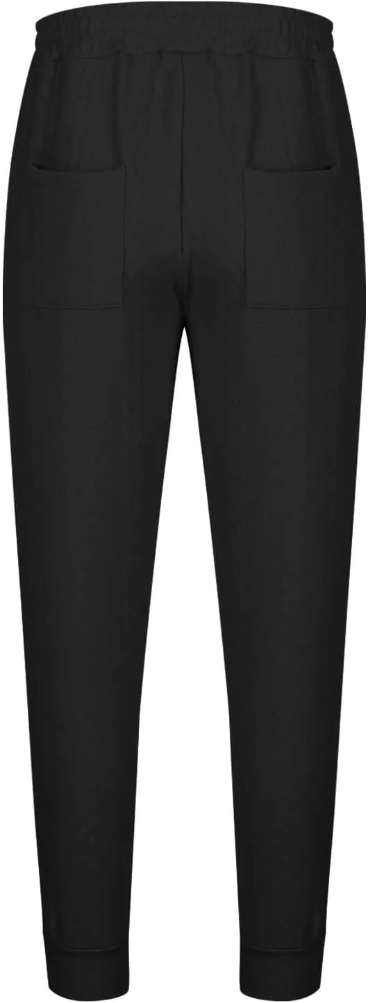 Loose Elastic Waist Sweatpants Men Casual Fashion Pants Athletic Comfy Pants Fall Solid Color Pants Travel Pants