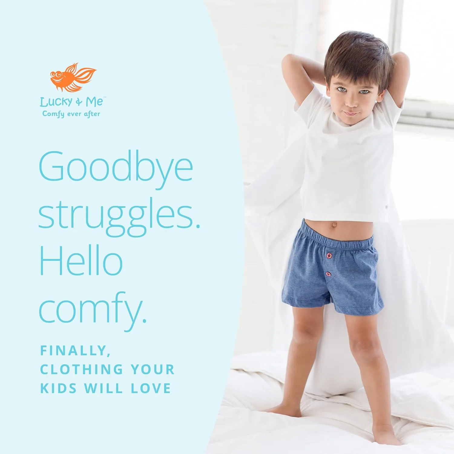 Lucky & Me | Noah Boys Boxer Shorts | Children's 100% Cotton Tagless Underwear | 5 Pack