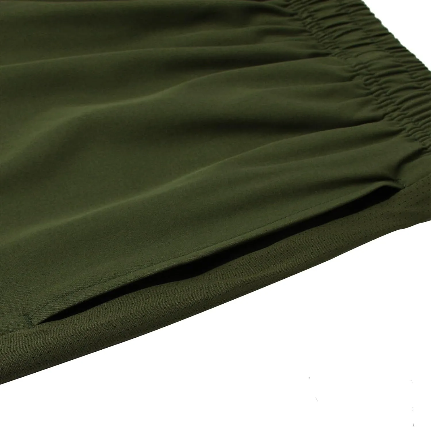 Men's Athletic Shorts Quick Dry Loose Lightweight Solid Activewear Drawstring Running Workout Gym Shorts with Pockets