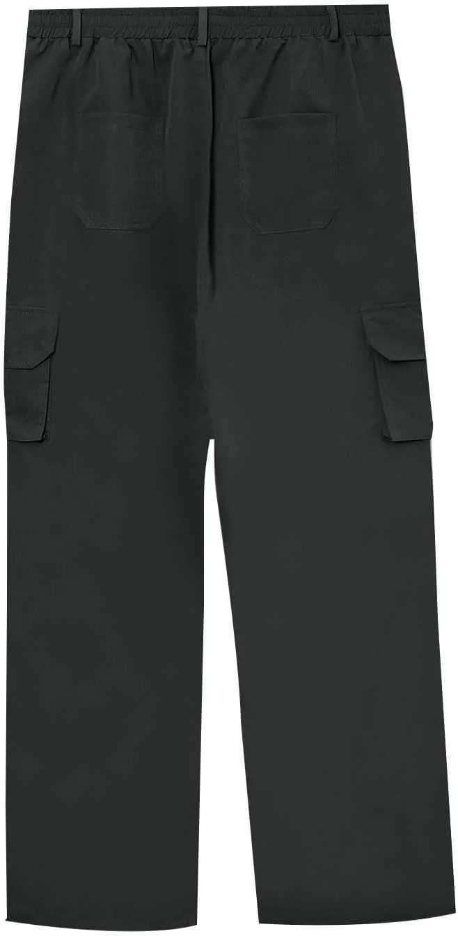 Mens Cargo Pants Relaxed Fit Hiking Work Pants Ripstop Lightweight Flex Tactical Pants with Pockets Chino Pants