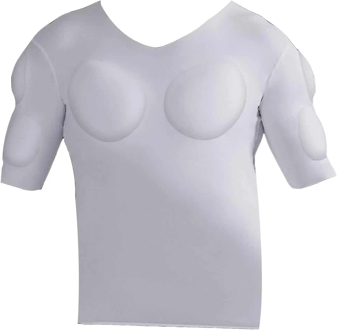 Men's Fake Muscle T-Shirt Multiple Styles to Choose Padded Enhancers Muscular Invisible Underwear