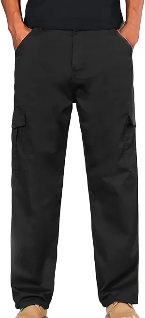 Men's Hiking Pants Tactical Cargo Pants for Men Casual Lightweight Joggers Work Pants Multi-Pocket Military Pants