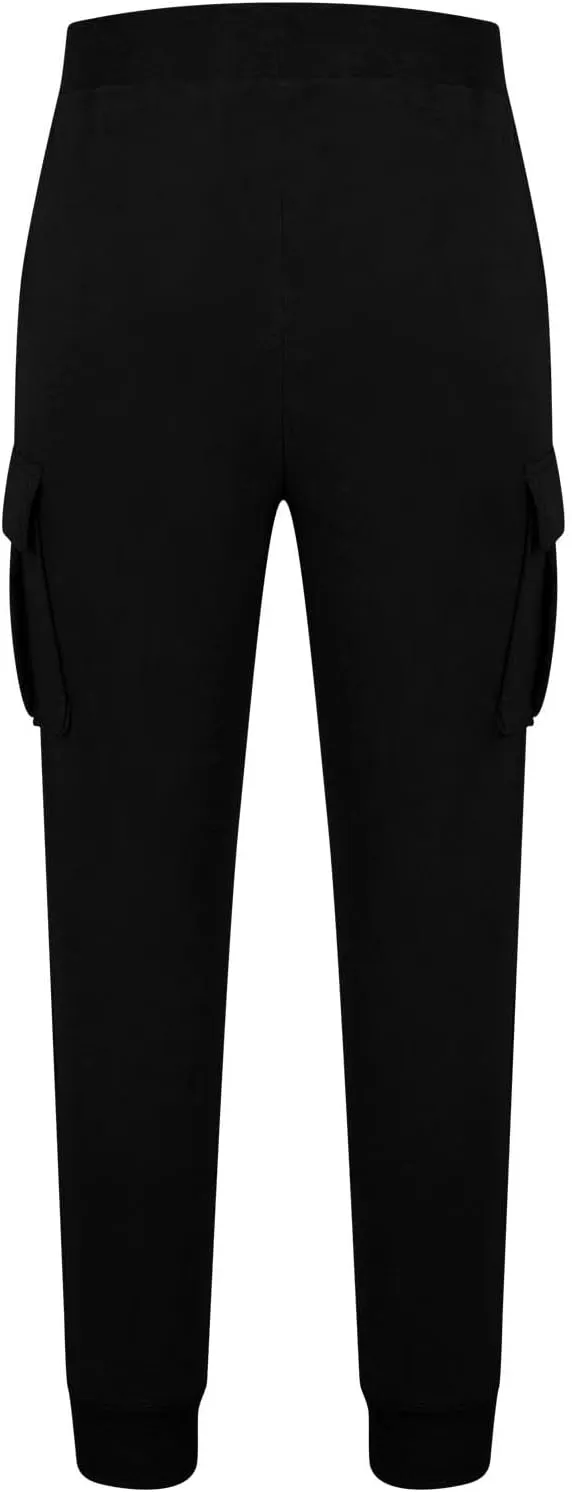 Men's Outdoor Cargo Pants Lightweight Jogger Pants Casual Fashion Pants Drawstring Work Pant Fall Belted Foot Pants