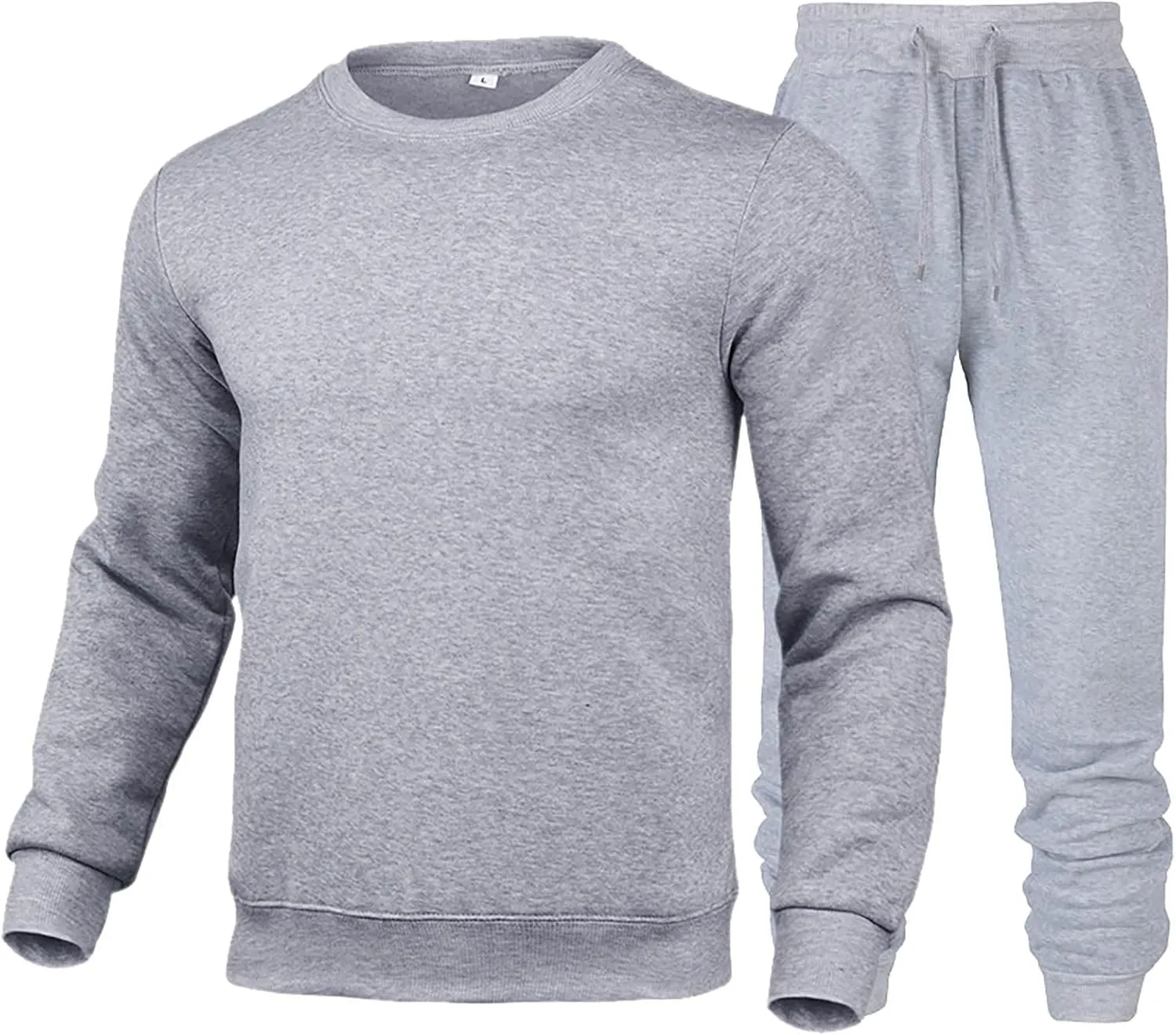 Men's Tracksuit 2 Piece Sweatsuit Set Sweatshirt Hoodie Corset Athletic Jogging Gym Activewear Sweat Track Suits