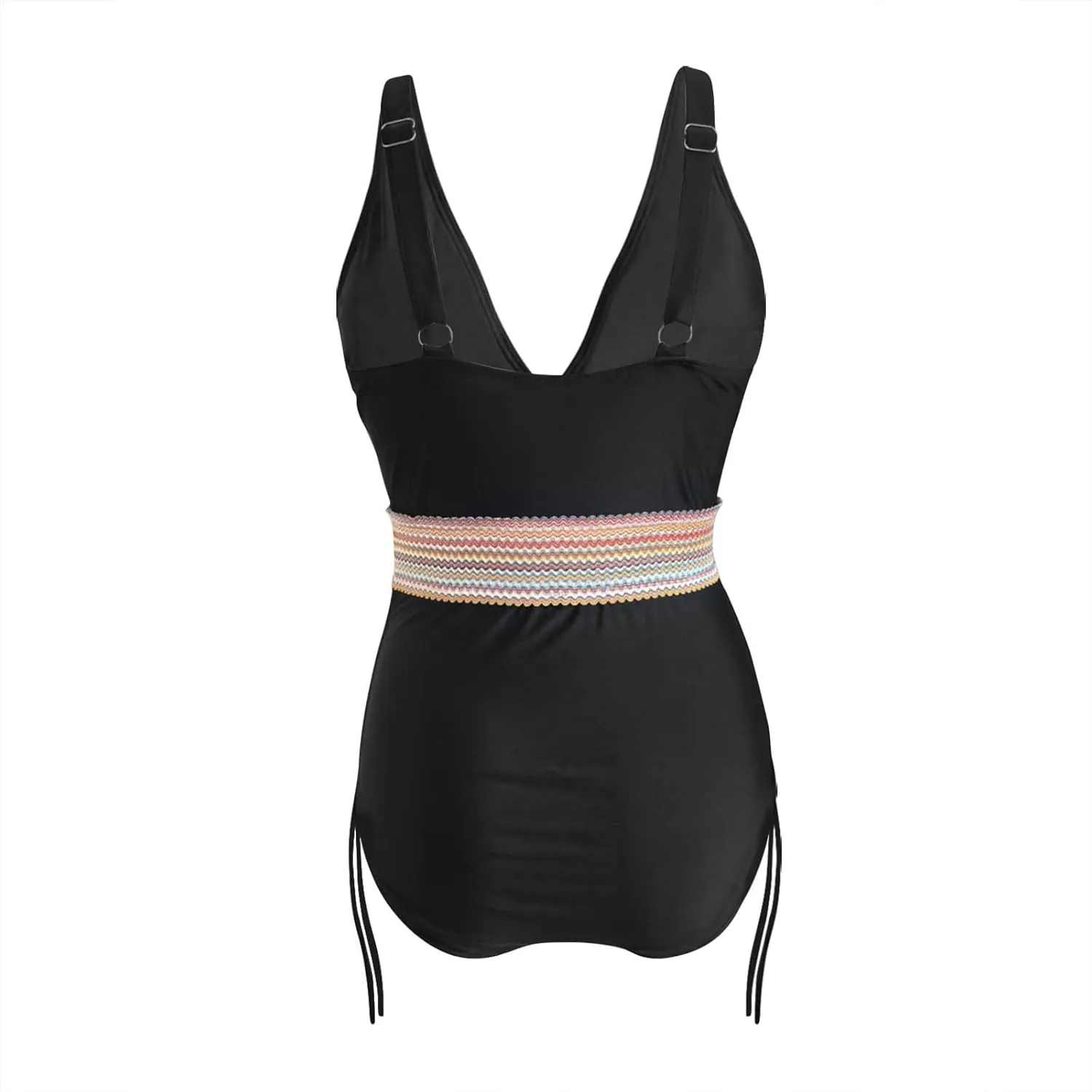 One Piece Bathing Suits Women Swimsuit Tummy Control Swimwear V Neck Slimming Swim Suit Push Up Bathing Suits