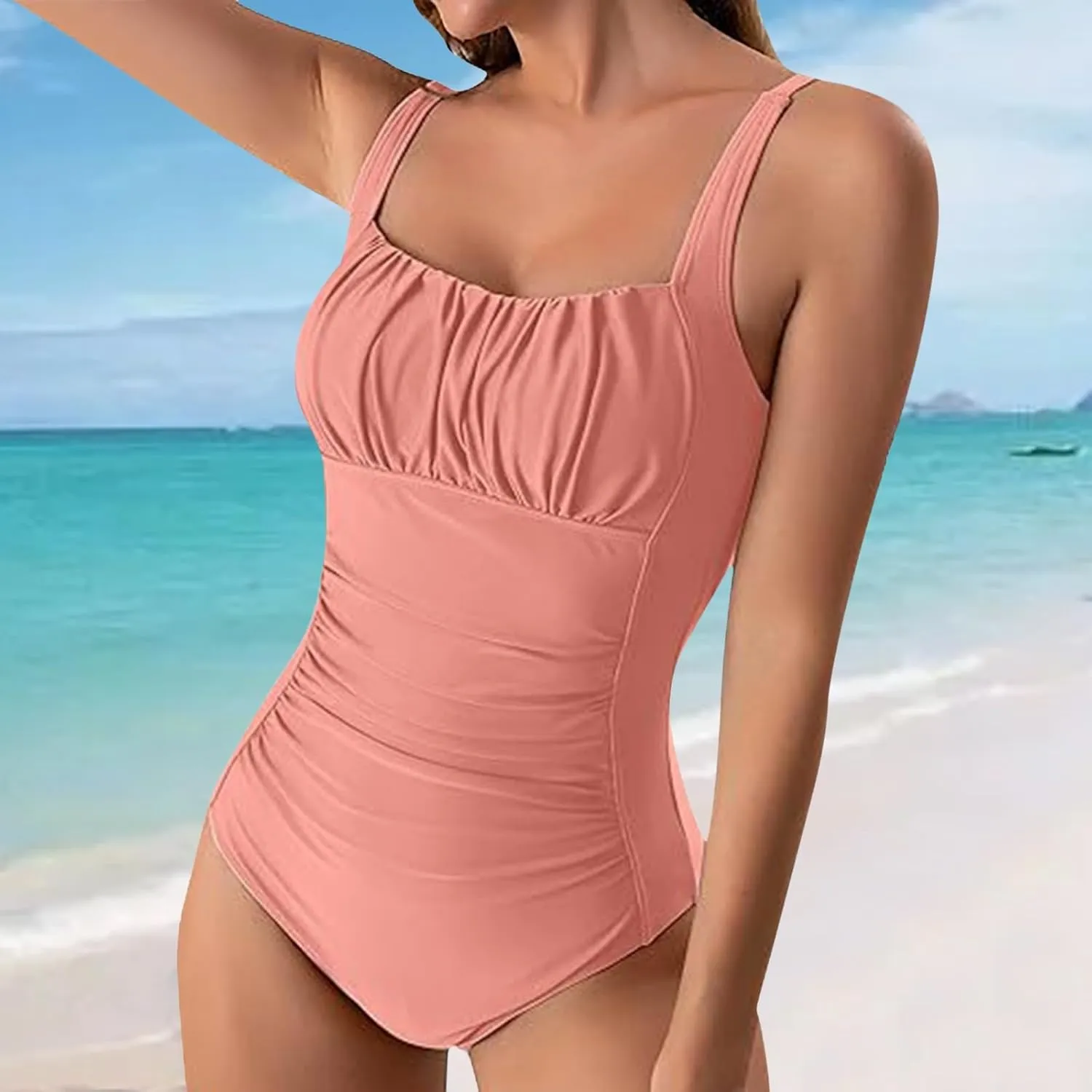 One Piece Womens Swimsuit Tummy Control One Piece Bikini for Women One Piece Bathing Suit for Women