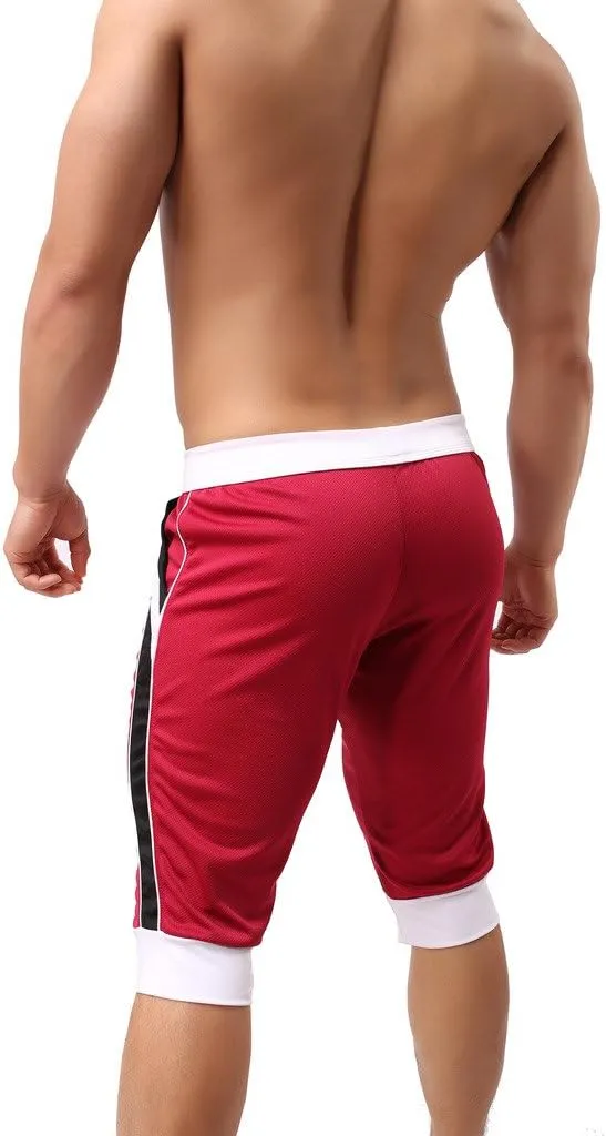 ONEFIT Men's Fashion Sports Pants Summer Thin Section Pants Capri Pants Shorts