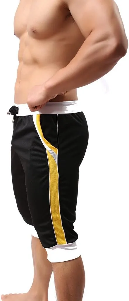 ONEFIT Men's Fashion Sports Pants Summer Thin Section Pants Capri Pants Shorts