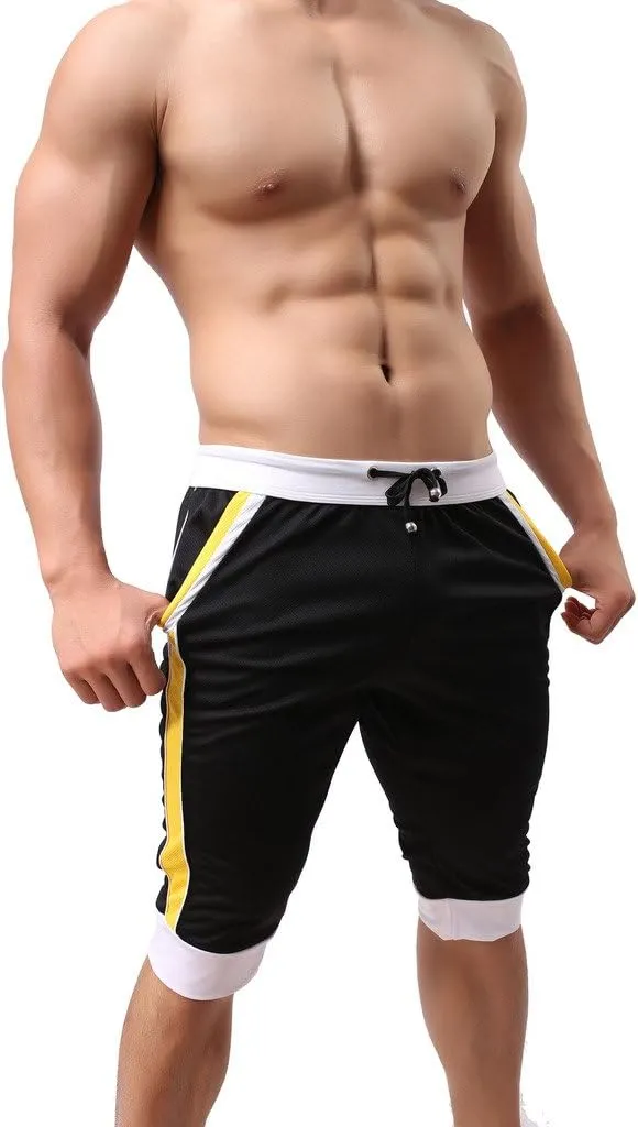 ONEFIT Men's Fashion Sports Pants Summer Thin Section Pants Capri Pants Shorts
