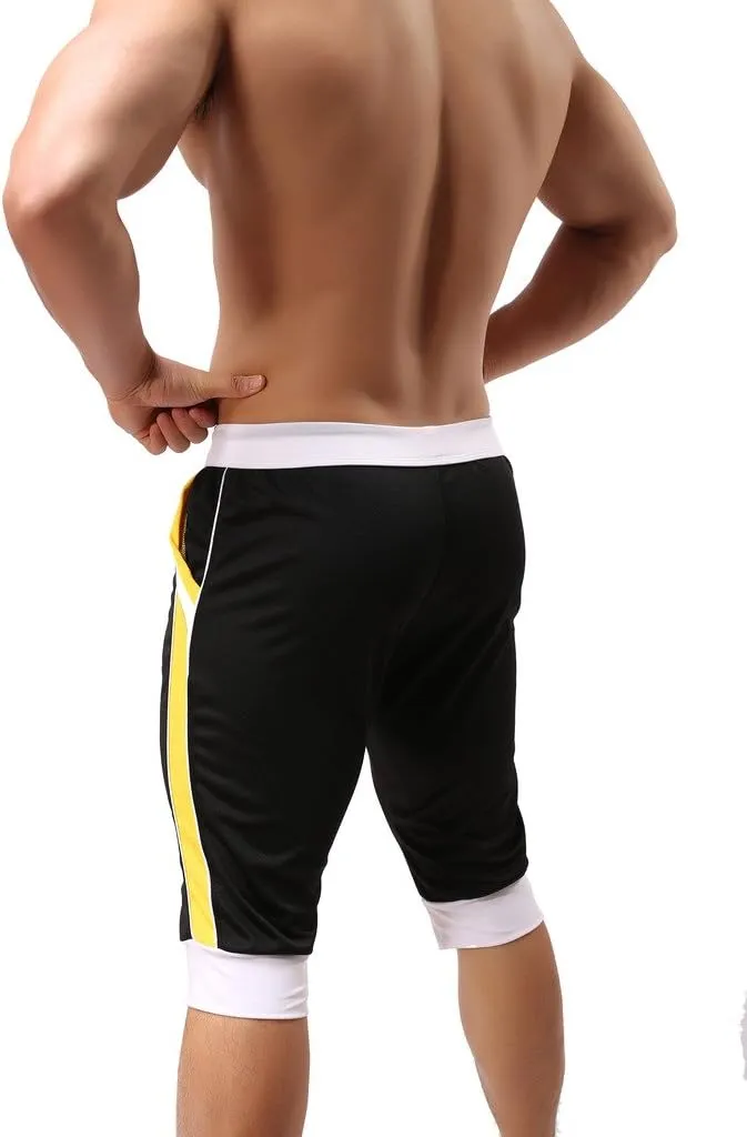 ONEFIT Men's Fashion Sports Pants Summer Thin Section Pants Capri Pants Shorts