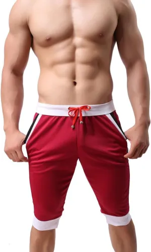 ONEFIT Men's Fashion Sports Pants Summer Thin Section Pants Capri Pants Shorts