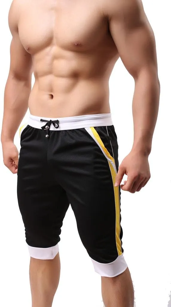ONEFIT Men's Fashion Sports Pants Summer Thin Section Pants Capri Pants Shorts