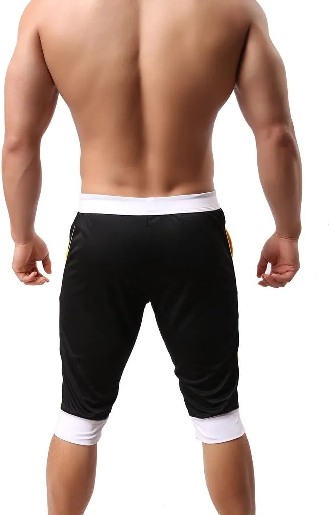 ONEFIT Men's Fashion Sports Pants Summer Thin Section Pants Capri Pants Shorts