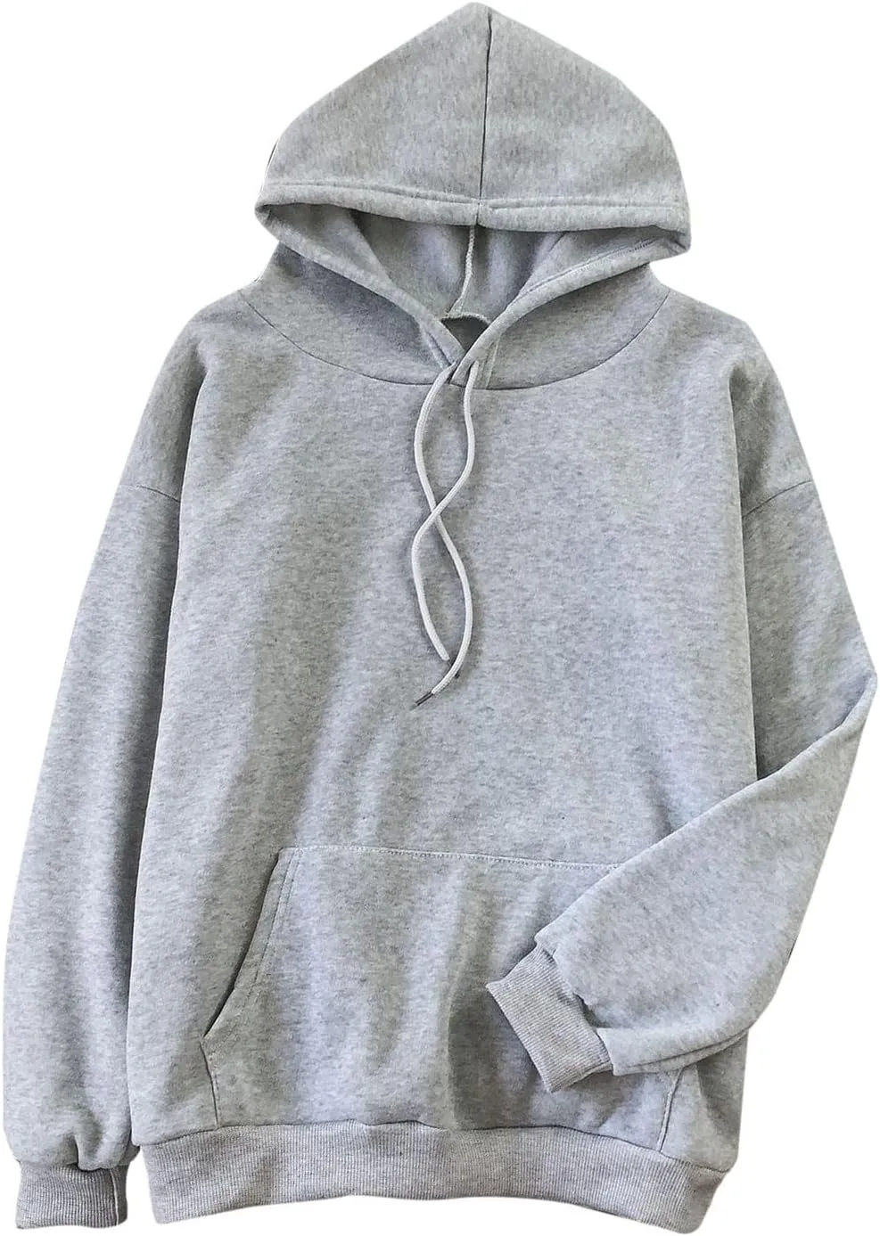 Oversized Sweatshirts for Women Loose Fit Casual Pocket Pullover Hoodies Long Sleeve String Solid Activewear Sweater