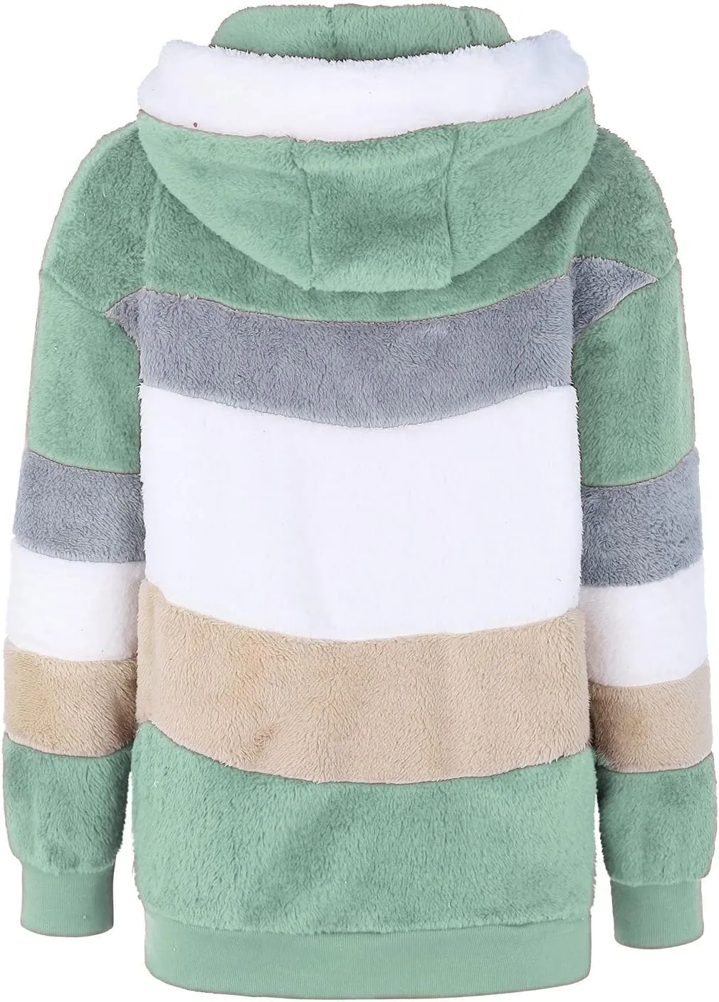 QWENTMTNTY Winter Coats for Women 2023 Sherpa Coats Lightweight Sherpa Lined Jacket No Hood Warm Winter Coats Outerwear