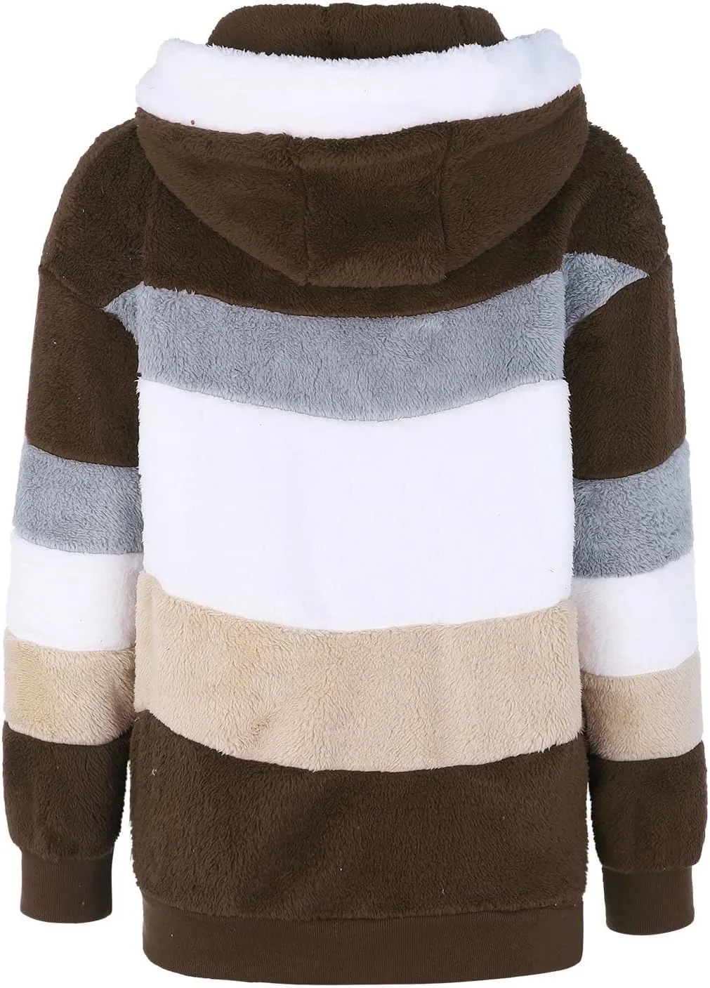 QWENTMTNTY Winter Coats for Women 2023 Sherpa Coats Lightweight Sherpa Lined Jacket No Hood Warm Winter Coats Outerwear