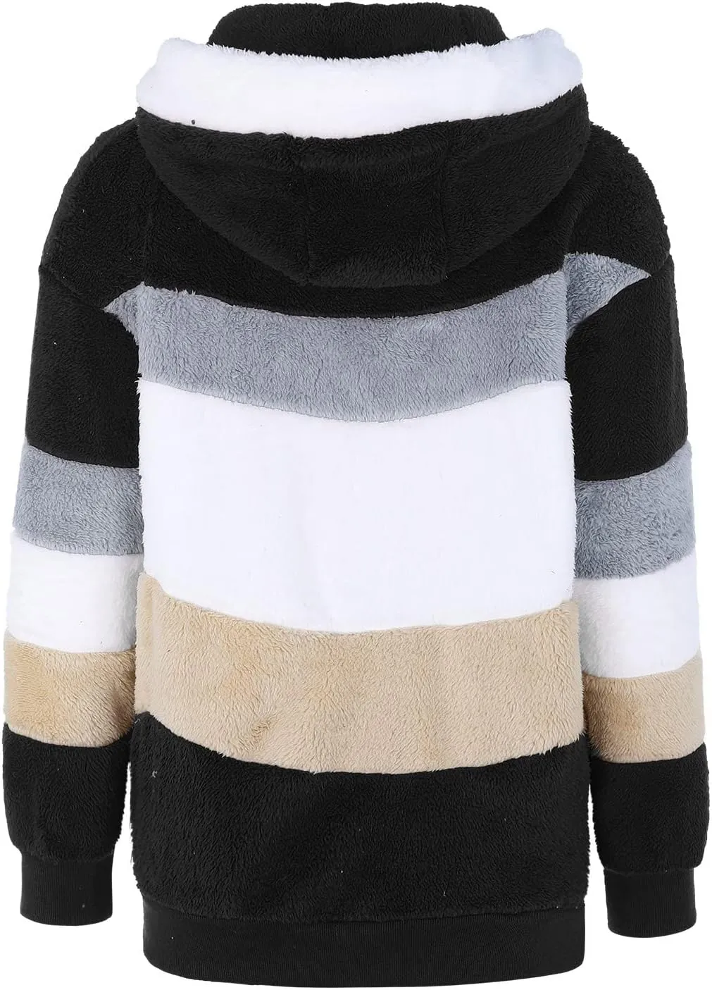 QWENTMTNTY Winter Coats for Women 2023 Sherpa Coats Lightweight Sherpa Lined Jacket No Hood Warm Winter Coats Outerwear