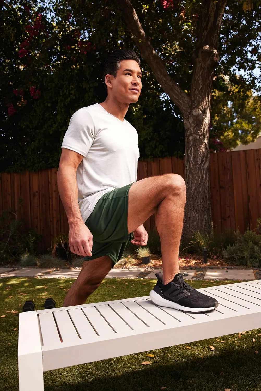 Real Essentials 5 Pack: Mens V-Neck Dry-Fit Moisture Wicking Active Athletic Tech Performance T-Shirt
