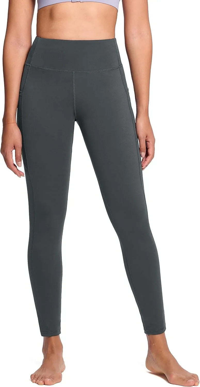 SEVEGO Tall Women's 30"/32"/34"/36" Yoga Leggings High Waist Workout Activewear Pants with Pockets