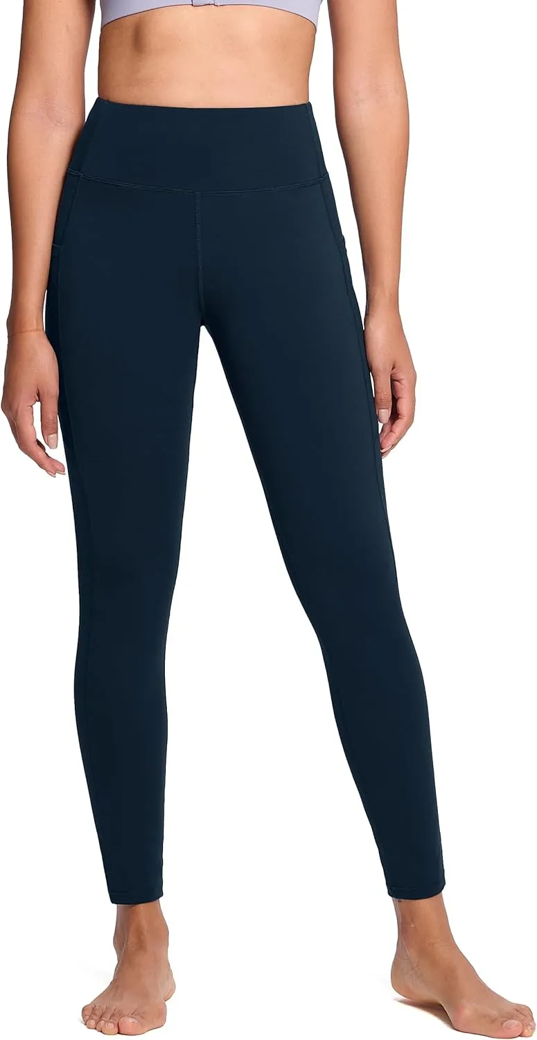 SEVEGO Tall Women's 30"/32"/34"/36" Yoga Leggings High Waist Workout Activewear Pants with Pockets