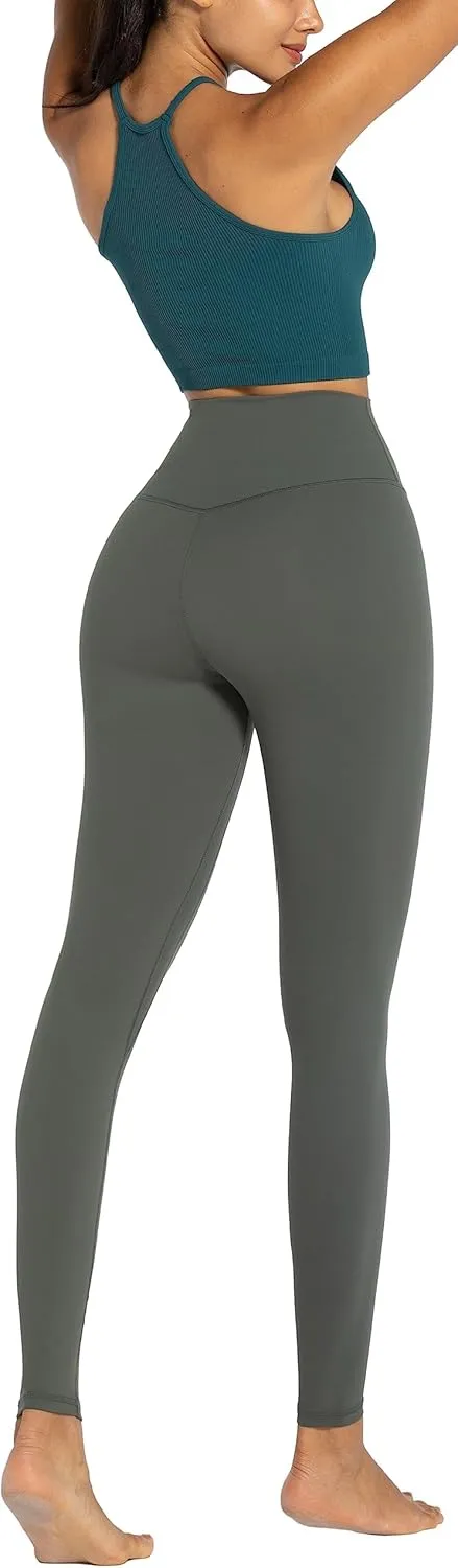 Sunzel Womens Workout Leggings with High Waist Tummy Control